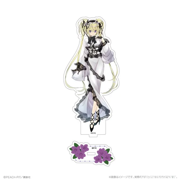 ATFES Shugo-chara! New Illustration Acrylic Stand Utau Hoshina Hana Nari Hanayashiki imagen 1