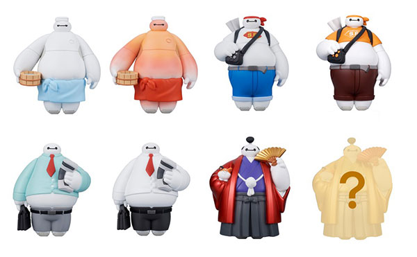Takara Tomy A.R.T.S PERIHAPI! Baymax -Costume Collection- 8Pack BOX