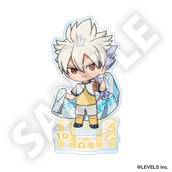DMM.com Inazuma Eleven: Victory Road Furefriends Acrylic Stand Hakuryuu image 1