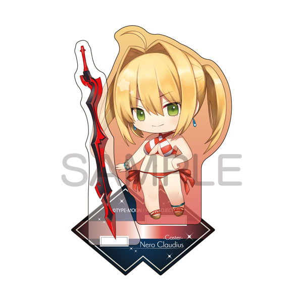 ALGERNON PRODUCT Fate/Grand Order CharaToria Acrylic Stand Caster/Nero Claudius