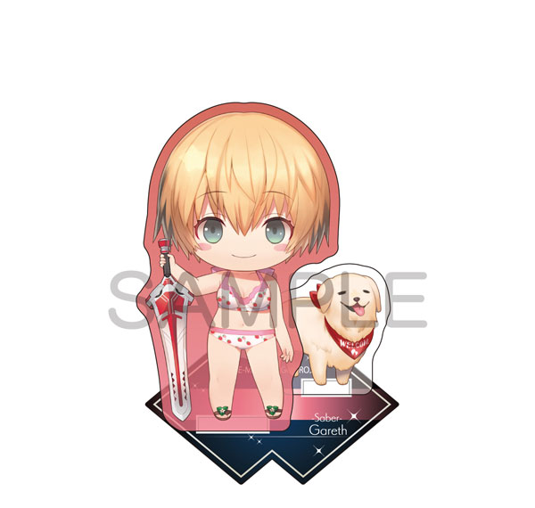 ALGERNON PRODUCT Fate/Grand Order CharaToria Acrylic Stand Saber/Gareth Bild 1
