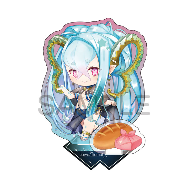ALGERNON PRODUCT Fate/Grand Order CharaToria Acrylic Stand Archer/Larva/Tiamat รูปภาพ 1