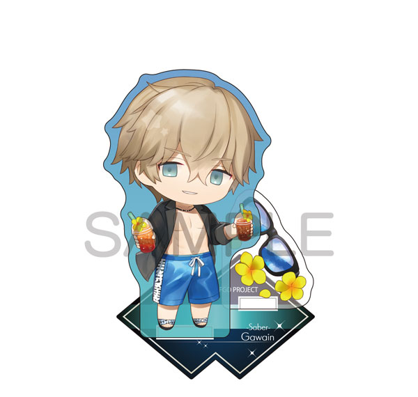 ALGERNON PRODUCT Fate/Grand Order CharaToria Acrylic Stand Saber/Gawain [Scion of Summer] รูปภาพ 1