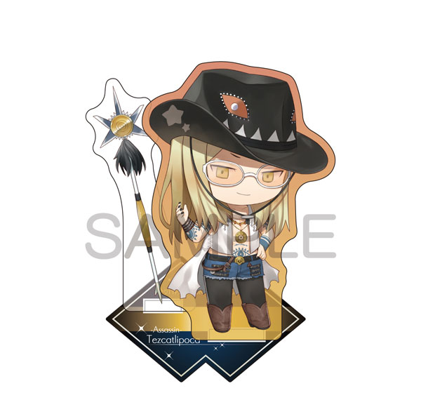 ALGERNON PRODUCT Fate/Grand Order CharaToria Acrylic Stand Assassin/Tezcatlipoca [Wild Gunman] รูปภาพ 1