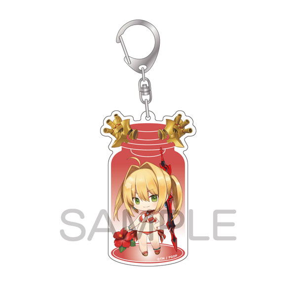 ALGERNON PRODUCT Fate/Grand Order CharaToria Acrylic Keychain Caster/Nero Claudius Bild 1