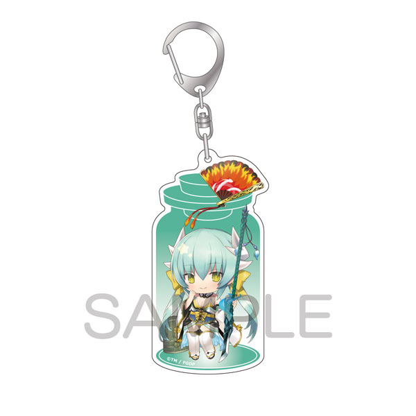 ALGERNON PRODUCT Fate/Grand Order 캐라토리아 아크릴 키체인 랜서/키요히메 이미지 1