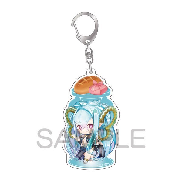 ALGERNON PRODUCT Fate/Grand Order CharaToria Acrylic Keychain Archer/Larva/Tiamat รูปภาพ 1