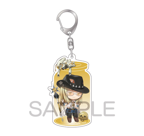 ALGERNON PRODUCT Fate/Grand Order CharaToria Acrylic Keychain Assassin/Tezcatlipoca [Wild Gunman] Bild 1
