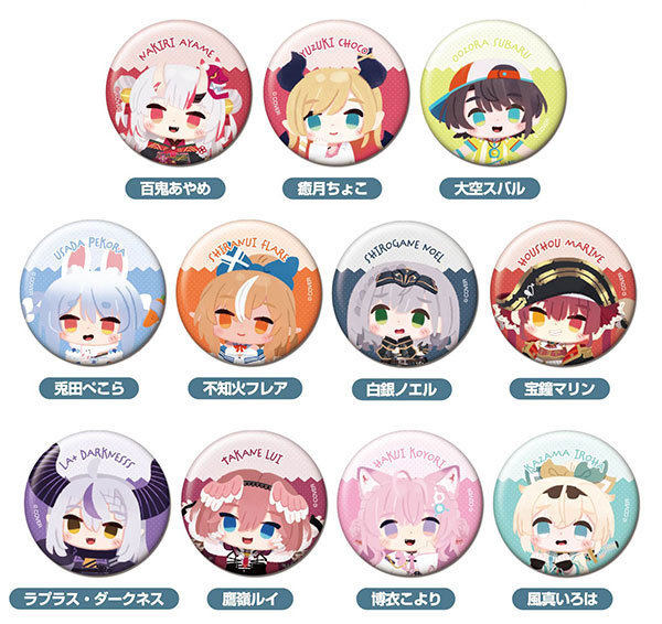 Bandai CAN Badge hololive x Amelicart Vol.3 11Pack BOX