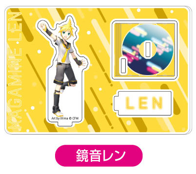 Bandai Acrylic Stand Collection Hatsune Miku 05 Kagamine Len 图片 1