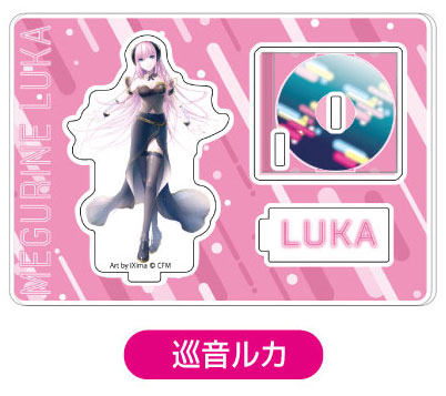 Bandai Acrylic Stand Collection Hatsune Miku 06 Megurine Luka