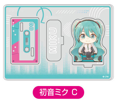 Bandai Acrylic Stand Collection Hatsune Miku Chocomari 03 Hatsune Miku C