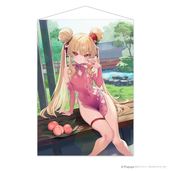 Simon Creative Little Witch Nobeta B2 Wall Scroll Nobeta (Cheongsam) gambar 1