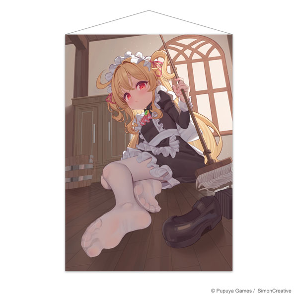 Simon Creative Little Witch Nobeta B2 Wall Scroll Nobeta (Maid Tights) image 1