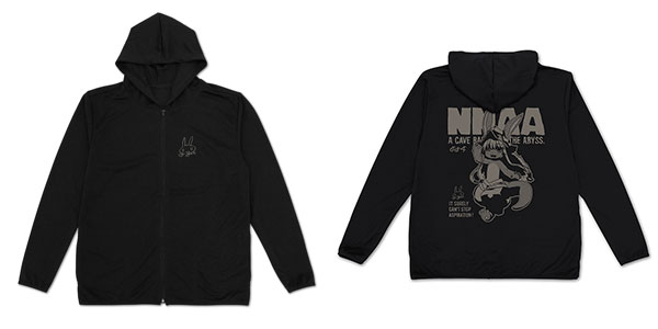 COSPA Made in Abyss The Golden City of the Scorching Sun Nanachi "Nnaa" Thin Dry Hoodie /BLACK-XL