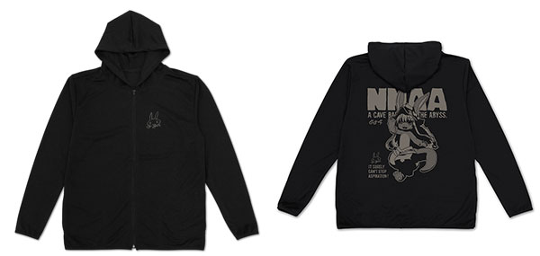 COSPA Made in Abyss The Golden City of the Scorching Sun Nanachi "Nnaa" Thin Dry Hoodie /BLACK-XXL รูปภาพ 1