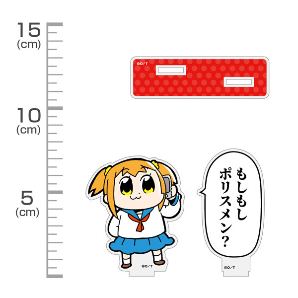 COSPA Pop Team Epic (Original) Popuko "MoshiMoshi Policeman?" Quote Acrylic Stand