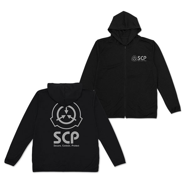 COSPA SCP Foundation Thin Dry Hoodie /BLACK-XL รูปภาพ 1