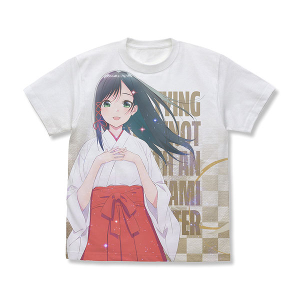 COSPA TV Anime "Tying the Knot with an Amagami Sister" Yae Amagami Full Graphic T-shirt /WHITE-L