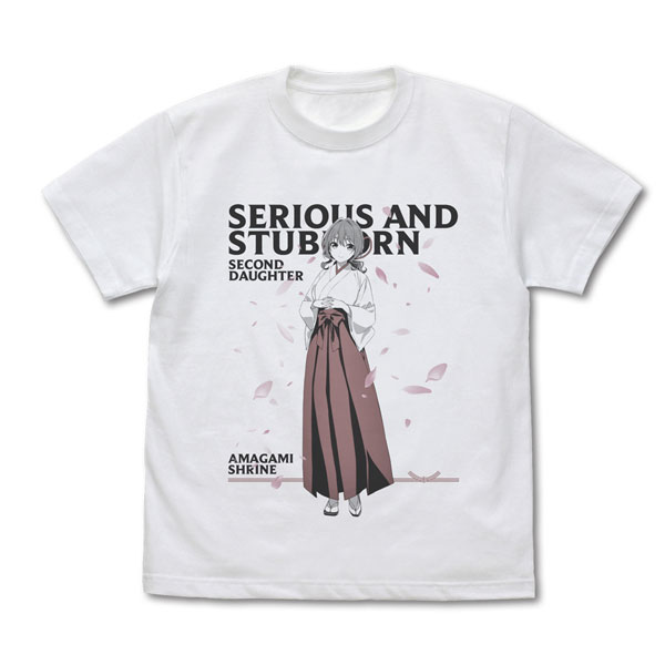COSPA TV Anime "Tying the Knot with an Amagami Sister" Yuna Amagami T-shirt /WHITE-XL