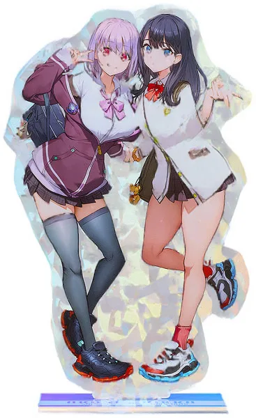 Good Smile Company SSSS.GRIDMAN 타카라다 릿카 & 신죠 아카네 feat. toridamono 아크릴 스탠드 이미지 1