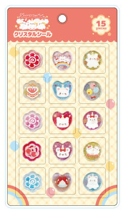 TCP Hanamaruobake Crystal Sticker Party