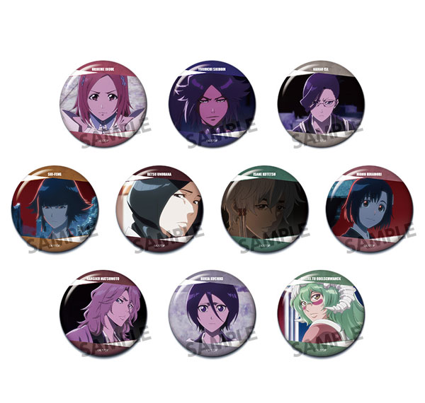 Hobby Stock TV Anime "Bleach: Thousand-Year Blood War" Trading Tin Badge vol.2 10Pack BOX รูปภาพ 1