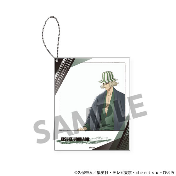 Hobby Stock TV Anime "Bleach: Thousand-Year Blood War" Polaroid Style Acrylic Keychain Kisuke Urahara