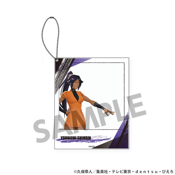 Hobby Stock TV Anime "Bleach: Thousand-Year Blood War" Polaroid Style Acrylic Keychain Yoruichi Shihoin