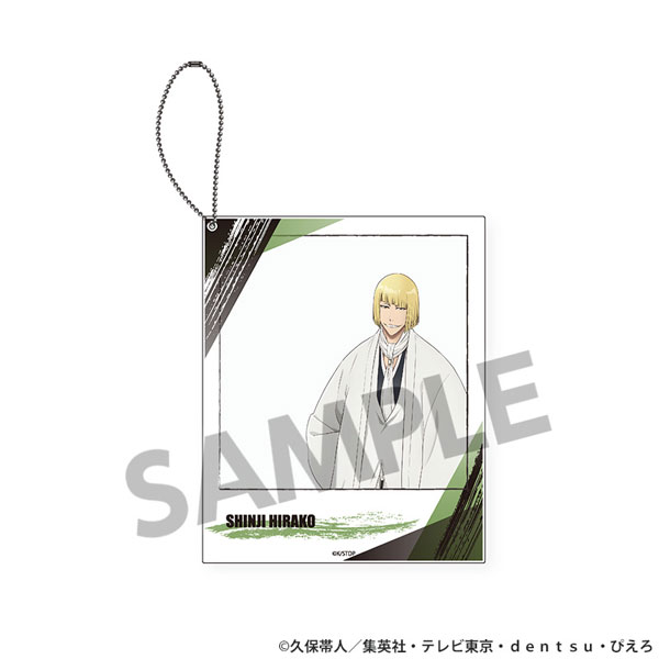Hobby Stock TV Anime "Bleach: Thousand-Year Blood War" Polaroid Style Acrylic Keychain Shinji Hirako