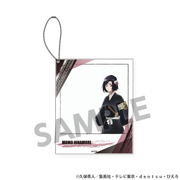 Hobby Stock TV Anime "Bleach: Thousand-Year Blood War" Polaroid Style Acrylic Keychain Momo Hinamori