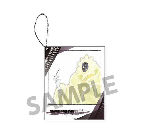 Hobby Stock TV Anime "Bleach: Thousand-Year Blood War" Polaroid Style Acrylic Keychain Mayuri Kurotsuchi รูปภาพ 1