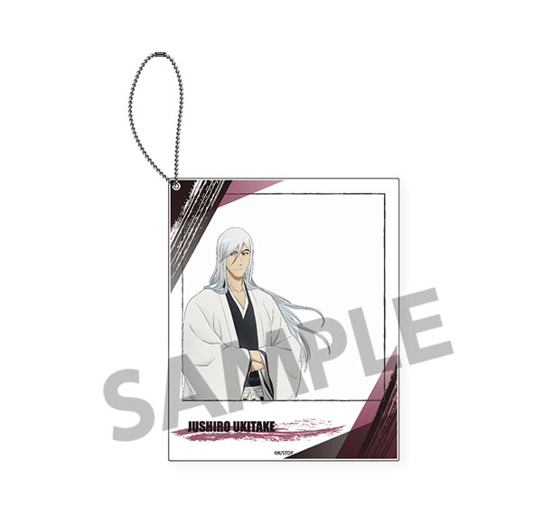 Hobby Stock TV Anime "Bleach: Thousand-Year Blood War" Polaroid Style Acrylic Keychain Jushiro Ukitake รูปภาพ 1