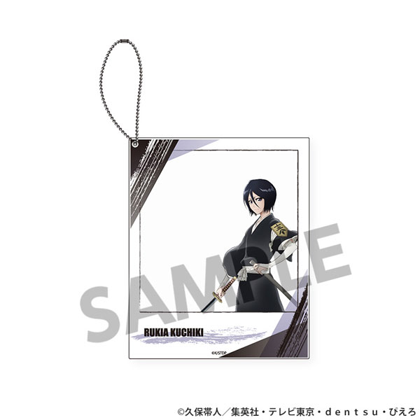 Hobby Stock TV Anime "Bleach: Thousand-Year Blood War" Polaroid Style Acrylic Keychain Rukia Kuchiki