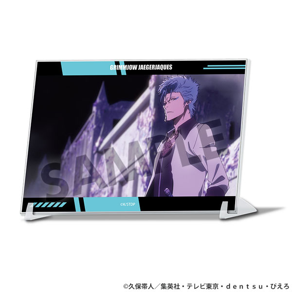 Hobby Stock TV Anime "Bleach: Thousand-Year Blood War" A6 Visual Acrylic Plate Grimmjow Jaegerjaquez