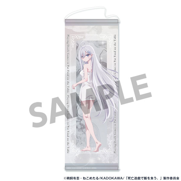 Hobby Stock Playing Death Games to Put Food on the Table Slim Wall Scroll Yuki GOLDEN BATH ver.