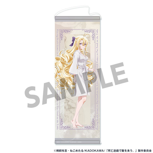 Hobby Stock Playing Death Games to Put Food on the Table Slim Wall Scroll Mishiro GOLDEN BATH ver.