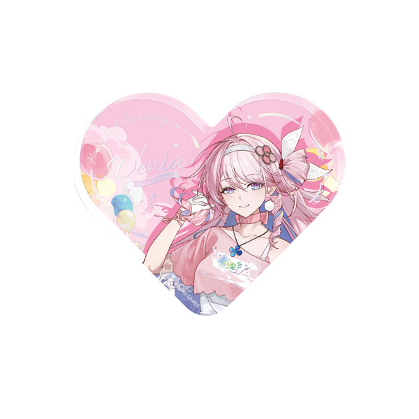 KURO GAMES 【限定販售】鳴潮 柔彩心願主題 心形壓克力掛飾 丹荑雅