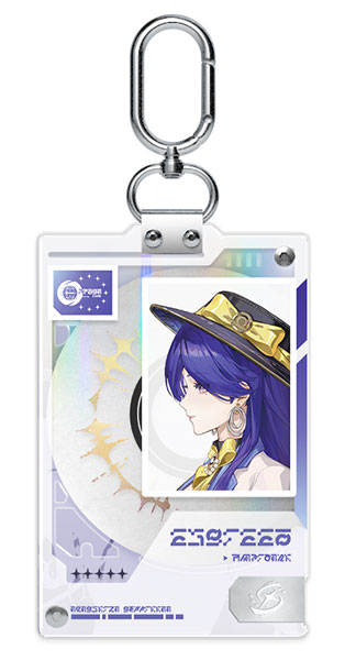 KURO GAMES [Exclusive Sale] Wuthering Waves Entry Permit Series ID Card Keychain Lucilla image 1
