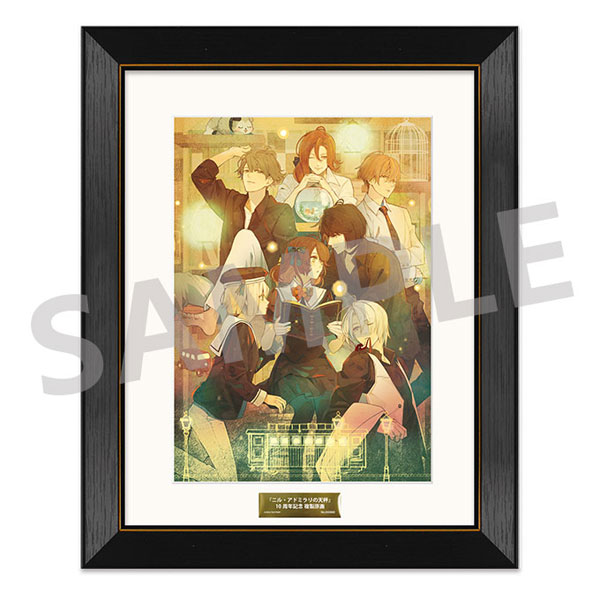Idea Factory Nil Admirari no Tenbin 10th Anniversary Replica Genga Art (C) Nil Admirari no Tenbin Irodori Nadeshiko Limited Edition Package Illustration Bild 1