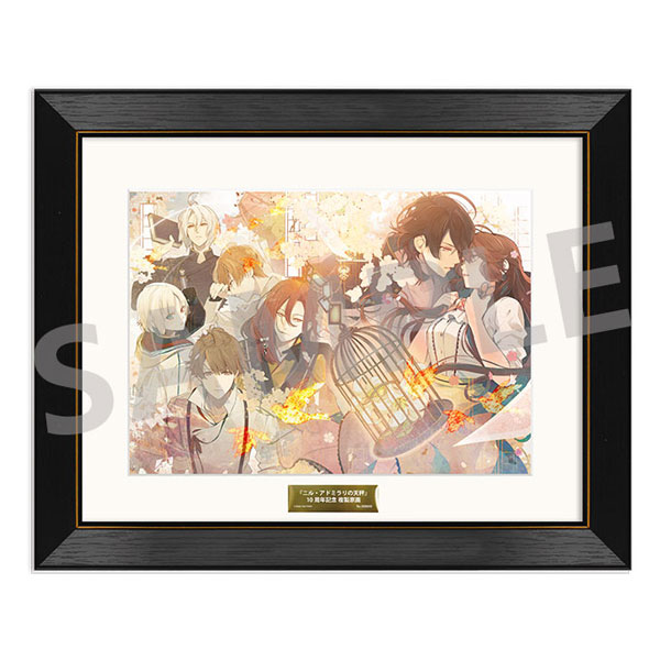 Idea Factory "Nil Admirari no Tenbin" 10th Anniversary Replica Genga Art (D) Nil Admirari no Tenbin Irodori Nadeshiko Key Visual