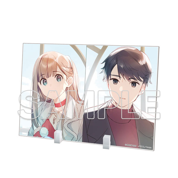 KADOKAWA Even a Replica Can Fall in Love Big Acrylic Plate D