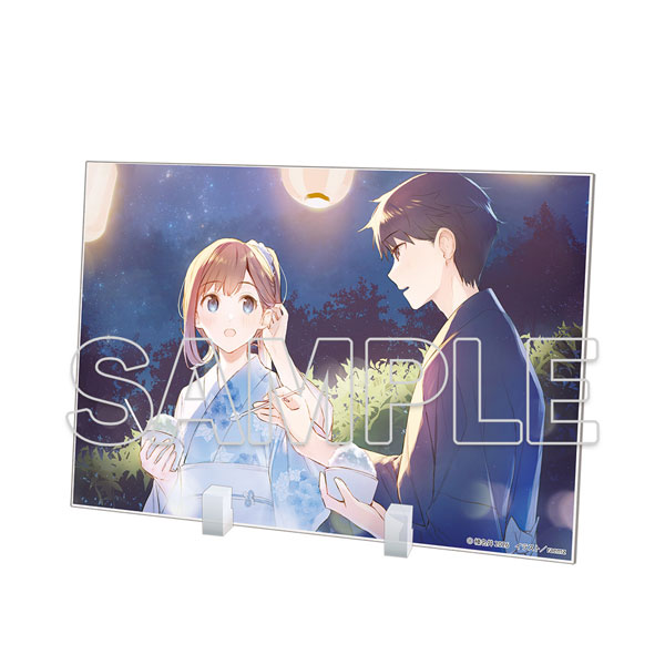 KADOKAWA Even a Replica Can Fall in Love Big Acrylic Plate E
