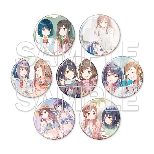 KADOKAWA Adachi and Shimamura Tradable Tin Badge [1 Pack]