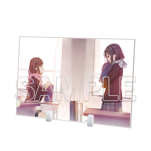KADOKAWA Adachi and Shimamura Big Acrylic Plate B
