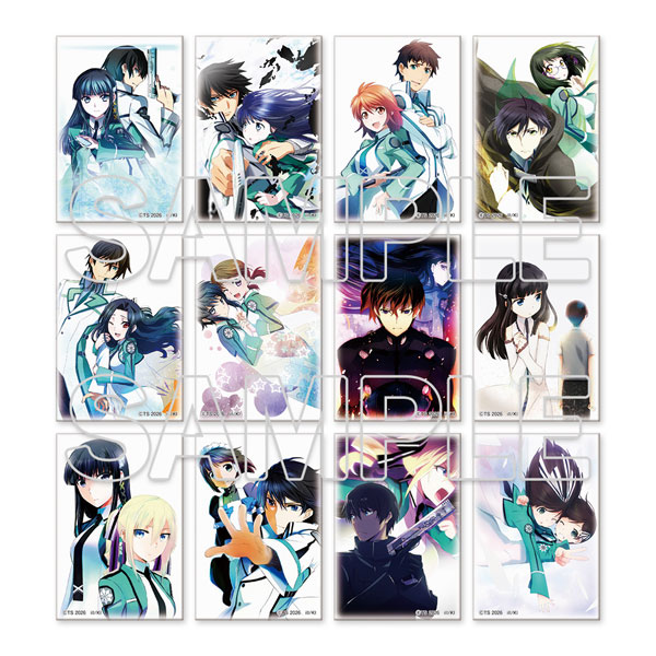 KADOKAWA Kana Ishida Art Works (3) Release Commemoration The Irregular at Magic High School Tradable Square Tin Badge Ver.1 [1 Pack]
