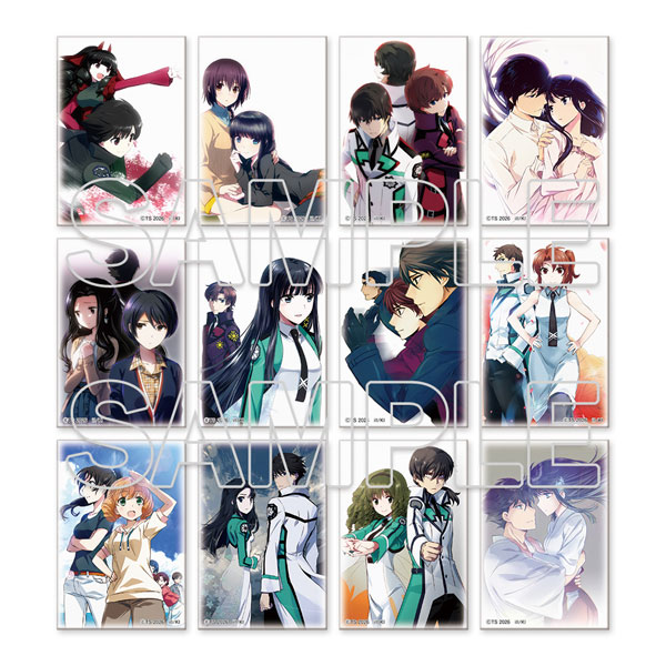 KADOKAWA Kana Ishida Art Works (3) 발매 기념 마법과고교의 열등생 트레이딩 스퀘어 틴 뱃지 Ver.2 [1팩]