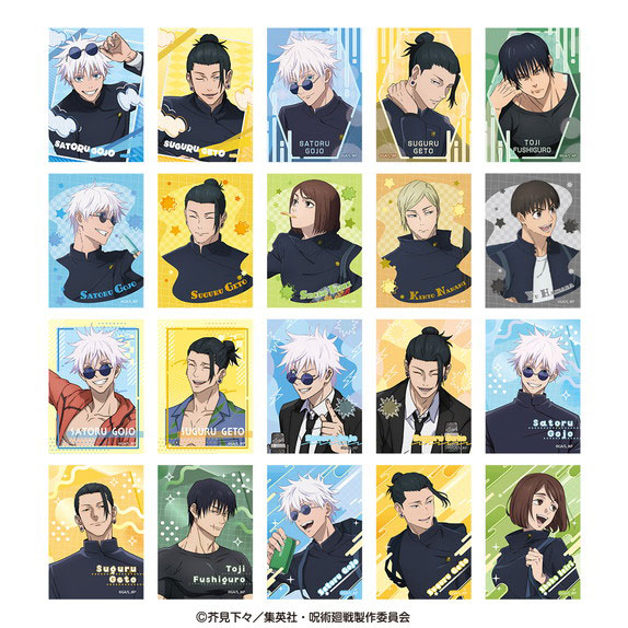 Ensky Jujutsu Kaisen 5th Anniversary Mini Bromide (Glossy Card) Collection -Hidden Inventory / Premature Death- 10Pack BOX
