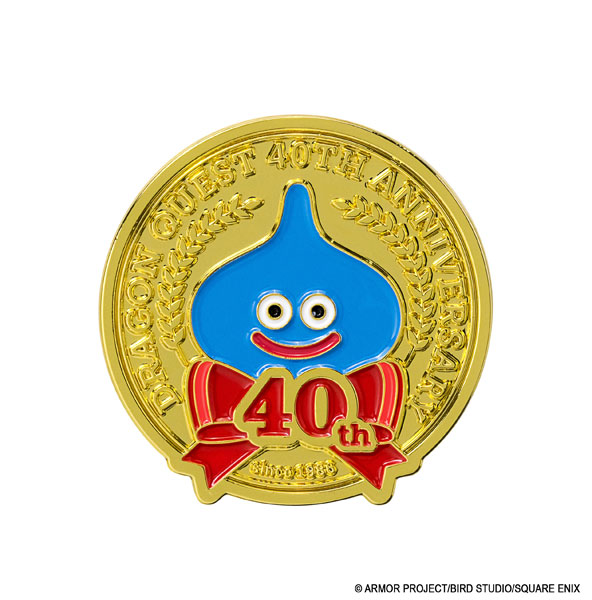 Square Enix Dragon Quest 40th Anniversary Commemorative Pin