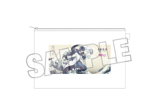 Presence Katsushika Hokusai x Hatsune Miku Rella Pouch KAITO The Great Wave off Kanagawa